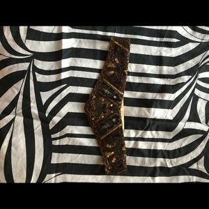 Embroidered belt vintage
